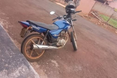 Morador de Santa Mariana tem moto furtada