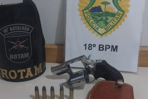 PORTE ILEGAL DE ARMA DE FOGO EM CORNÉLIO PROCÓPIO