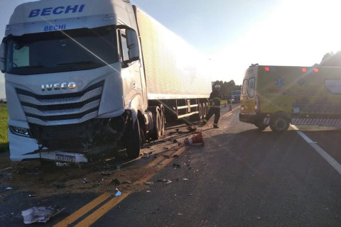 Motorista morre em acidente em Ponta Grossa PR