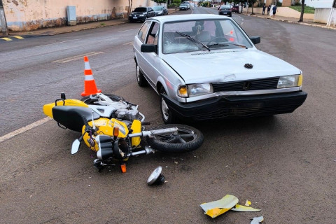 Três acidentes no mesmo local são registrados em questão de minutos em Bandeirantes